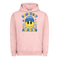 Pigment Salmon down right amazing Urban Hoodie - MaliasSmallBusiness