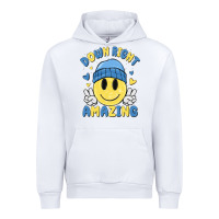 White down right amazing Urban Hoodie - MaliasSmallBusiness