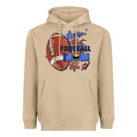 Mushroom livin' that football mom life Heavyweight Hoodie - Zillion Design Studio