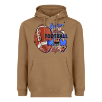Livin' That Football Mom Life Heavyweight Hoodie | Teevron