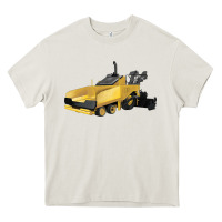 Cream Asphalt Paver Heavy Core Tee - LillyAllenDesigns