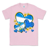 Bubblegum Pink nicaragua hearts Classic Tee - texasbilliewilder