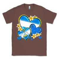Chestnut nicaragua hearts Classic Tee - texasbilliewilder