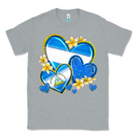 Heather Grey nicaragua hearts Classic Tee - texasbilliewilder