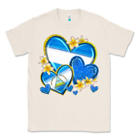 Natural nicaragua hearts Classic Tee - texasbilliewilder