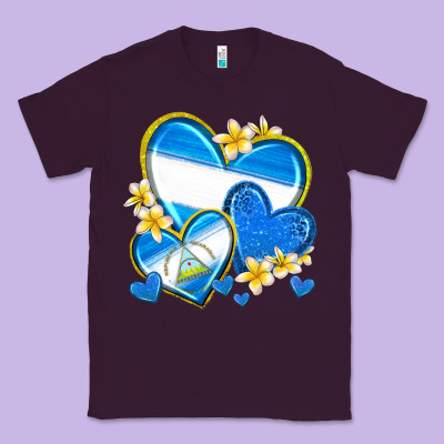 Classic Tee nicaragua hearts