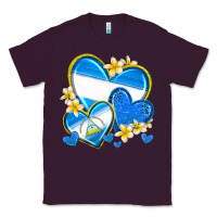 Plum nicaragua hearts Classic Tee - texasbilliewilder