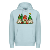 Blue Mist christmas gnomes Premium Hoodie - Jasminsmagicworld
