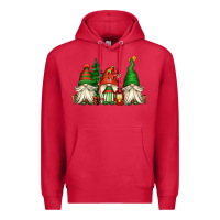 Cardinal christmas gnomes Premium Hoodie - Jasminsmagicworld