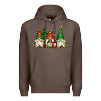 Coffee christmas gnomes Premium Hoodie - Jasminsmagicworld