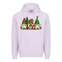 Lilac christmas gnomes Premium Hoodie - Jasminsmagicworld