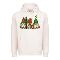 Pale Pink christmas gnomes Premium Hoodie - Jasminsmagicworld