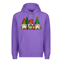 Purple christmas gnomes Premium Hoodie - Jasminsmagicworld