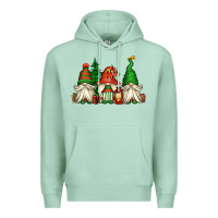 Seafoam christmas gnomes Premium Hoodie - Jasminsmagicworld