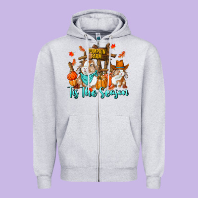 Zipper Hoodie Tis The Season