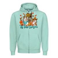 Seafoam Tis The Season Zipper Hoodie - RanaPortraitStore