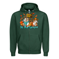 Sports Green Tis The Season Zipper Hoodie - RanaPortraitStore