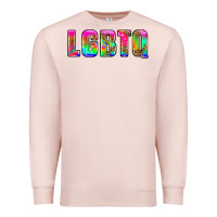 Pale Pink lgbtq Premium Sweatshirt - HRA Design Shop