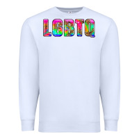 White lgbtq Premium Sweatshirt - HRA Design Shop