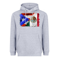Heather Grey mexico and puerto rico Heavyweight Hoodie - CTS Tumbler Store
