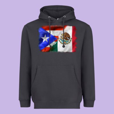 Mexico And Puerto Rico Heavyweight Hoodie Designed By Cts Tumbler Store