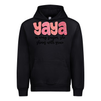 Yaya In Every Season, She Shines With Grace Urban Hoodie | Teevron