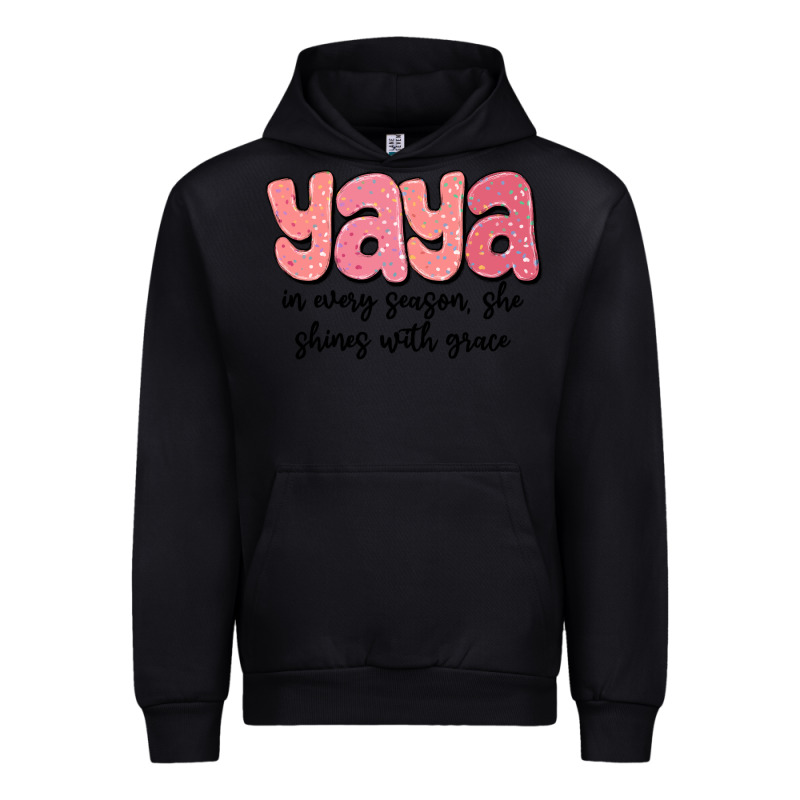 Yaya In Every Season, She Shines With Grace Urban Hoodie by MaliasSmallBusiness | Teevron
