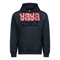 Navy yaya in every season, she shines with grace Urban Hoodie - MaliasSmallBusiness