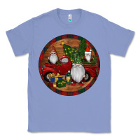 Colony Blue Gnome Truck Christmas Classic Tee - RanaPortraitStore