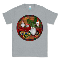 Heather Grey Gnome Truck Christmas Classic Tee - RanaPortraitStore