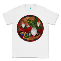 White Gnome Truck Christmas Classic Tee - RanaPortraitStore