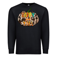 Black happy fall yall Premium Sweatshirt - RacoonDesign