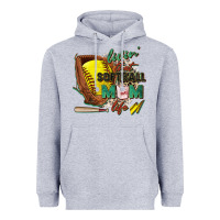 Livin' That Softball Mom Life Heavyweight Hoodie | Teevron