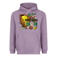 Lavender livin' that softball mom life Heavyweight Hoodie - Zillion Design Studio