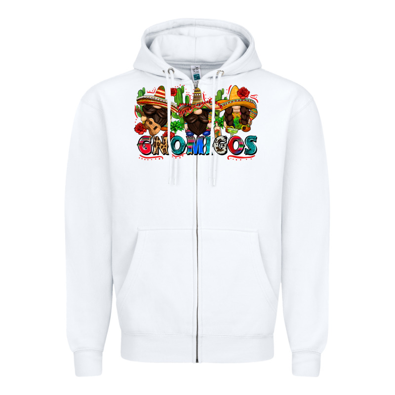 Gnomigos Zipper Hoodie by Zillion Design Studio | Teevron