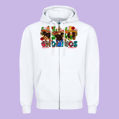 Gnomigos Zipper Hoodie Designed By Zillion Design Studio