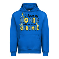 Cobalt i have homie with an extra chromie Urban Hoodie - MaliasSmallBusiness