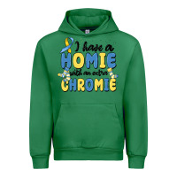 Emerald i have homie with an extra chromie Urban Hoodie - MaliasSmallBusiness