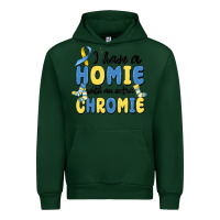 Forest Green i have homie with an extra chromie Urban Hoodie - MaliasSmallBusiness