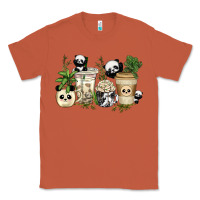 Copper panda coffee cups Classic Tee - texasbilliewilder