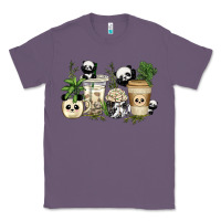 Lavender panda coffee cups Classic Tee - texasbilliewilder