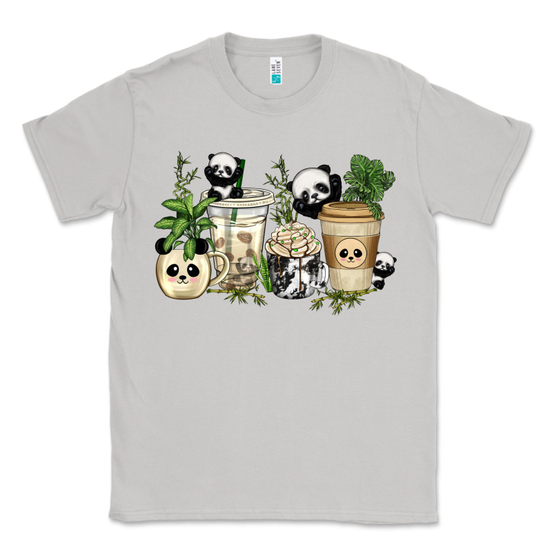 Panda Coffee Cups Classic Tee by texasbilliewilder | Teevron
