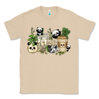 Mushroom panda coffee cups Classic Tee - texasbilliewilder