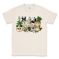 Natural panda coffee cups Classic Tee - texasbilliewilder