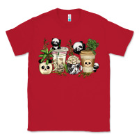 Red panda coffee cups Classic Tee - texasbilliewilder