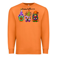 Carrot happy halloween gnomes black Premium Sweatshirt - RacoonDesign