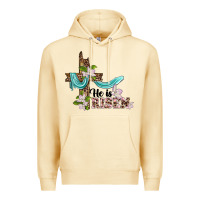 Pina Colada he is risen cross Premium Hoodie - BarkalooDesign