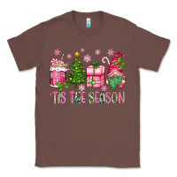 Pink Christmas 'tis The Season Gnome Classic Tee | Teevron