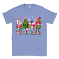 Colony Blue pink christmas 'tis the season gnome Classic Tee - Zillion Design Studio