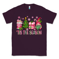 Plum pink christmas 'tis the season gnome Classic Tee - Zillion Design Studio